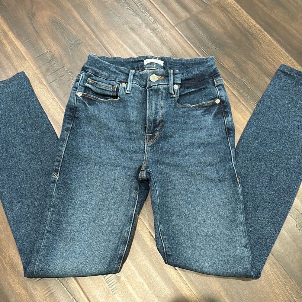 Good American High rise skinny jeans